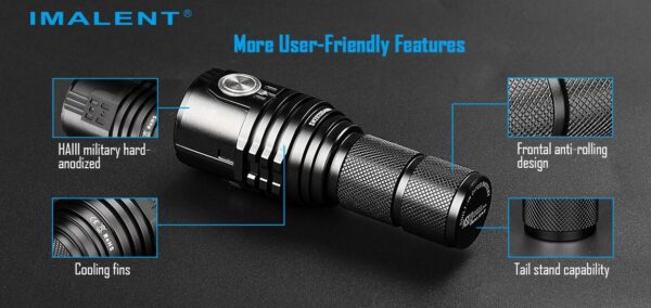 IMALENT MS03 13000 LUMEN 324m Throw FLASHLIGHT