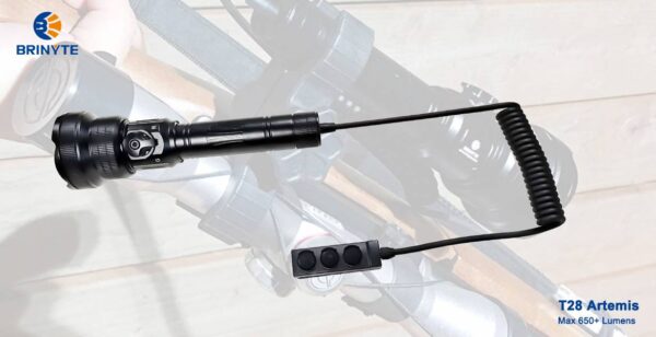 Brinyte T28 Artemis, 650lumen, 525m Throw