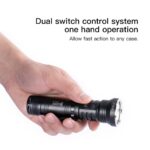 WUBEN P26 2 in 1 UV and White Flashlight 500lumen