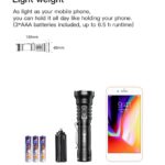 WUBEN P26 2 in 1 UV and White Flashlight 500lumen