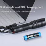 Wuben LT35 Pro Zoomable 1200lm /  200m 18650 Battery Light for Outdoor