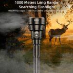 WUBEN H8 1800lm / 1000m Long Beam Distance LED Flashlight Rechargeable