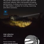 WUBEN H8 1800lm / 1000m Long Beam Distance LED Flashlight Rechargeable