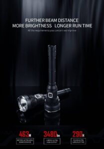 WUBEN T101 3500lm / 500m Pro WUBEN T101 Pro Flashlight