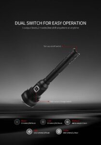 WUBEN T101 3500lm / 500m Pro WUBEN T101 Pro Flashlight