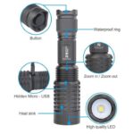 TrustFire Z9 - Zoom 600lumen