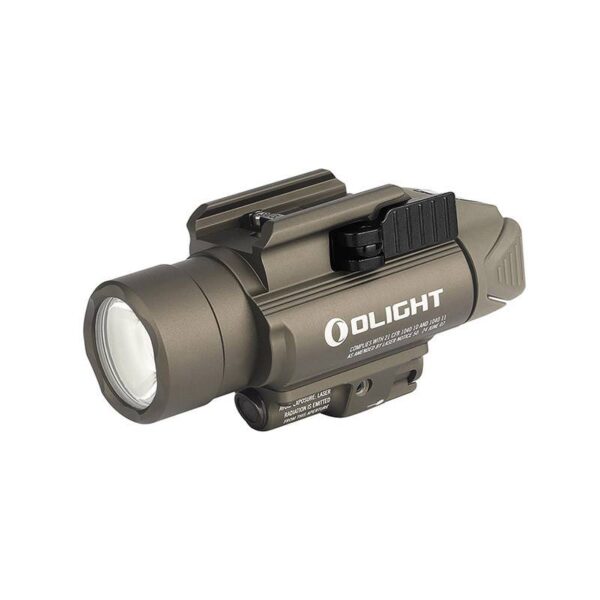 Olight Baldr Pro, 1350 Lumen, 260m throw, 5mW green laser