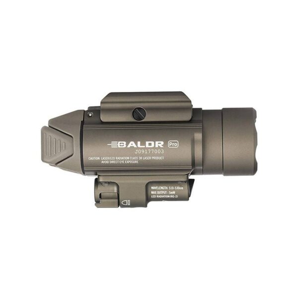 Olight Baldr Pro, 1350 Lumen, 260m throw, 5mW green laser