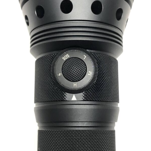 Powertac X10K - 10,500 Lumen Rechargeable LED Flashlight