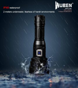 WUBEN T102 Pro 3500 Lumens, 500m Throw