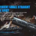 TrustFire T3 1000lm, 137m throw, EDC rechargeable 18650