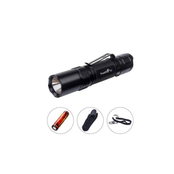 TrustFire T3 1000lm, 137m throw, EDC rechargeable 18650