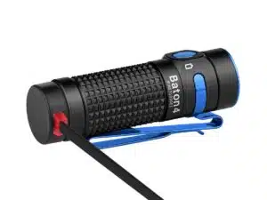 Olight Baton 4 Rechargeable LED Flashlight 1300 Lumens 170m Black