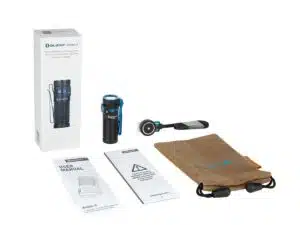 Olight Baton 4 Rechargeable LED Flashlight 1300 Lumens 170m Black