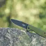 Olight Freeze 2 Folding Knife OD Green Oknife 154CM Blade 193mm