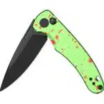 Olight Mettle 2 Folding Knife OD or Zombie Green Oknife 154CM Blade 170mm