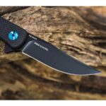 Olight Chital Mini Folding Knife G10 Handle D2 Blade Black