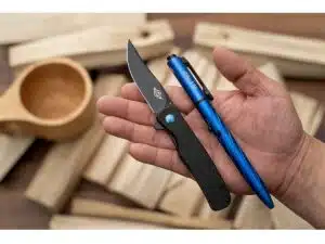 Olight Chital Mini Folding Knife G10 Handle D2 Blade Black