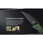 Olight Freeze Folding Knife OD Green Oknife 154CM Blade