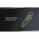 Olight Freeze Folding Knife OD Green Oknife 154CM Blade