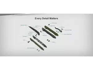 Olight Freeze Folding Knife OD Green Oknife 154CM Blade