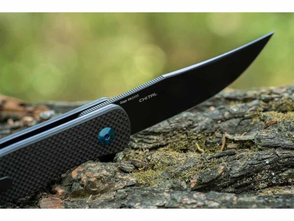 Olight Chital Folding Knife G10 Handle D2 Blade Black Oknife - Image 16