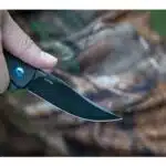Olight Chital Folding Knife G10 Handle D2 Blade Black Oknife