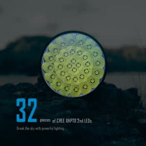 Imalent MS32, 200 000lm, 1618m Throw, Brightest Flashlight