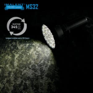 Imalent MS32, 200 000lm, 1618m Throw, Brightest Flashlight