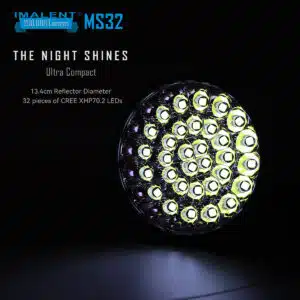 Imalent MS32, 200 000lm, 1618m Throw, Brightest Flashlight