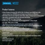 Imalent MS32, 200 000lm, 1618m Throw, Brightest Flashlight