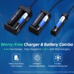 XTAR 14500 1200mAh 2.5A Battery