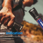 XTAR B20 1200LM 240m Throw Sports Flashlight Set Rechargeable