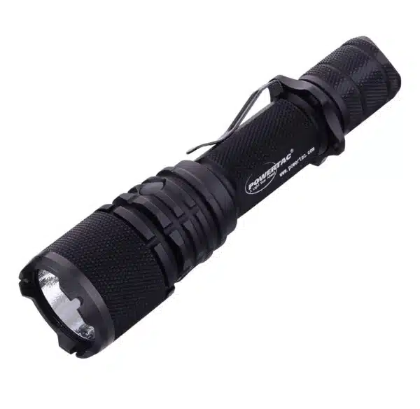 OPEN BOX Powertac Warrior G4-FL 4200 Lumen 214m Wide Beam Tactical Flashlight - Image 3