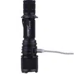 OPEN BOX Powertac Warrior G4-FL 4200 Lumen 214m Wide Beam Tactical Flashlight