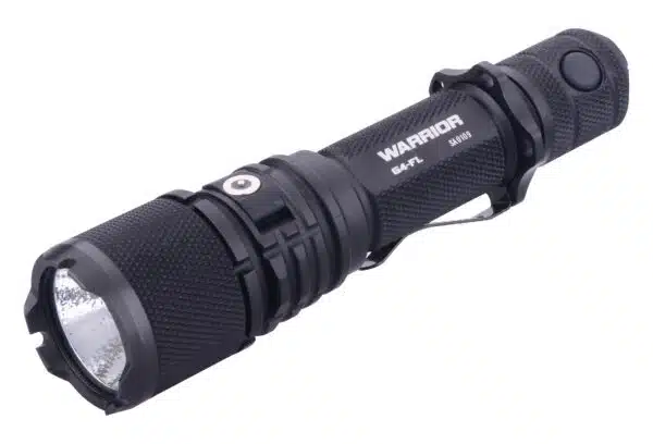 OPEN BOX Powertac Warrior G4-FL 4200 Lumen 214m Wide Beam Tactical Flashlight - Image 10