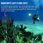 TrustFire DF90 15000 Lumen 168m Diving Flashlight