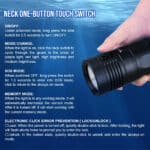 TrustFire DF90 15000 Lumen 168m Diving Flashlight