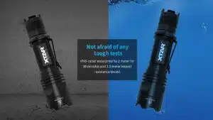 XTAR TZ28 1500 Lumen 340m Tactical Flashlight 3400mAh
