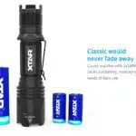 XTAR TZ28 1500 Lumen 340m Tactical Flashlight 3400mAh