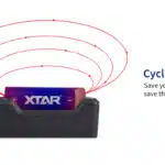 XTAR 26650 5200mAh 10A Button Top Battery