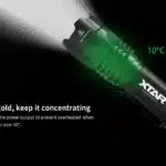 XTAR TZ28 1500 Lumen 340m Tactical Flashlight 3400mAh