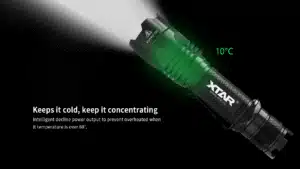 XTAR TZ28 1500 Lumen 340m Tactical Flashlight 3400mAh