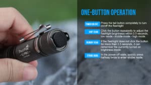 TrustFire L2PRO 1100 Lumens Tactical Flashlight with 242m Throw