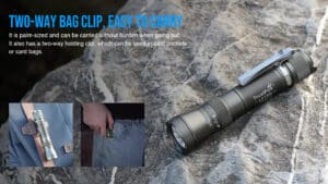 TrustFire L2PRO 1100 Lumens Tactical Flashlight with 242m Throw