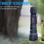 TrustFire E6 1500 Lumens Zoomable Flashlight with 550m Throw