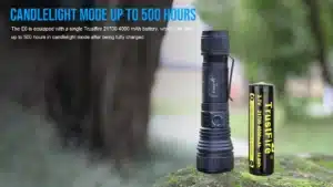 TrustFire E6 1500 Lumens Zoomable Flashlight with 550m Throw