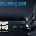 TrustFire E6 1500 Lumens Zoomable Flashlight with 550m Throw