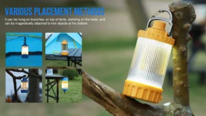 TrustFire C2 Rechargeable Camping Lantern 500LM Portable LED Light