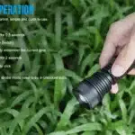 TrustFire E6 1500 Lumens Zoomable Flashlight with 550m Throw